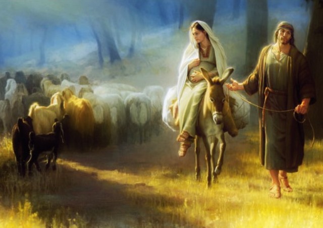 Cammino di Maria e Giuseppe 1