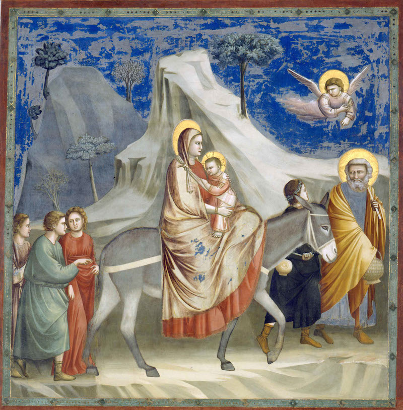 Giotto fuga in egitto