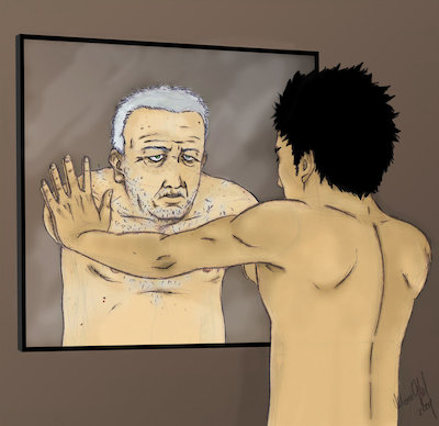 the old man in the mirror by vergyl