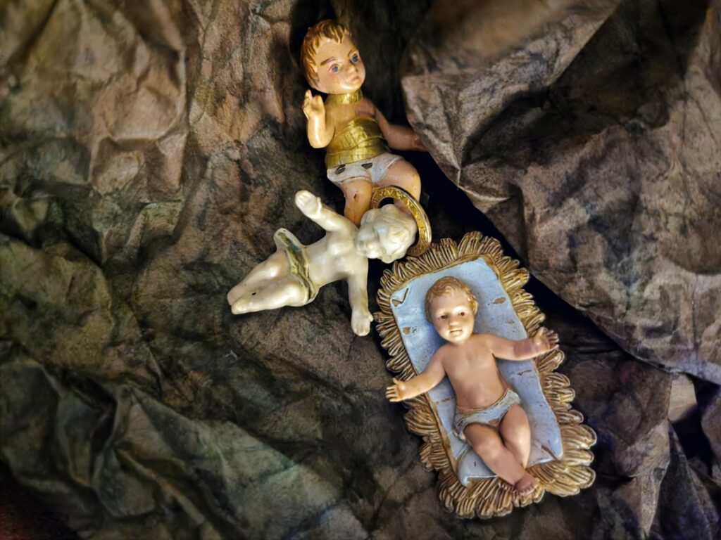 3 statuine Gesù Bambino